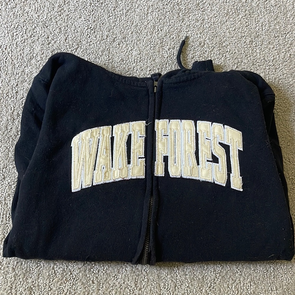 Wake Forest Zip Up Hoodie